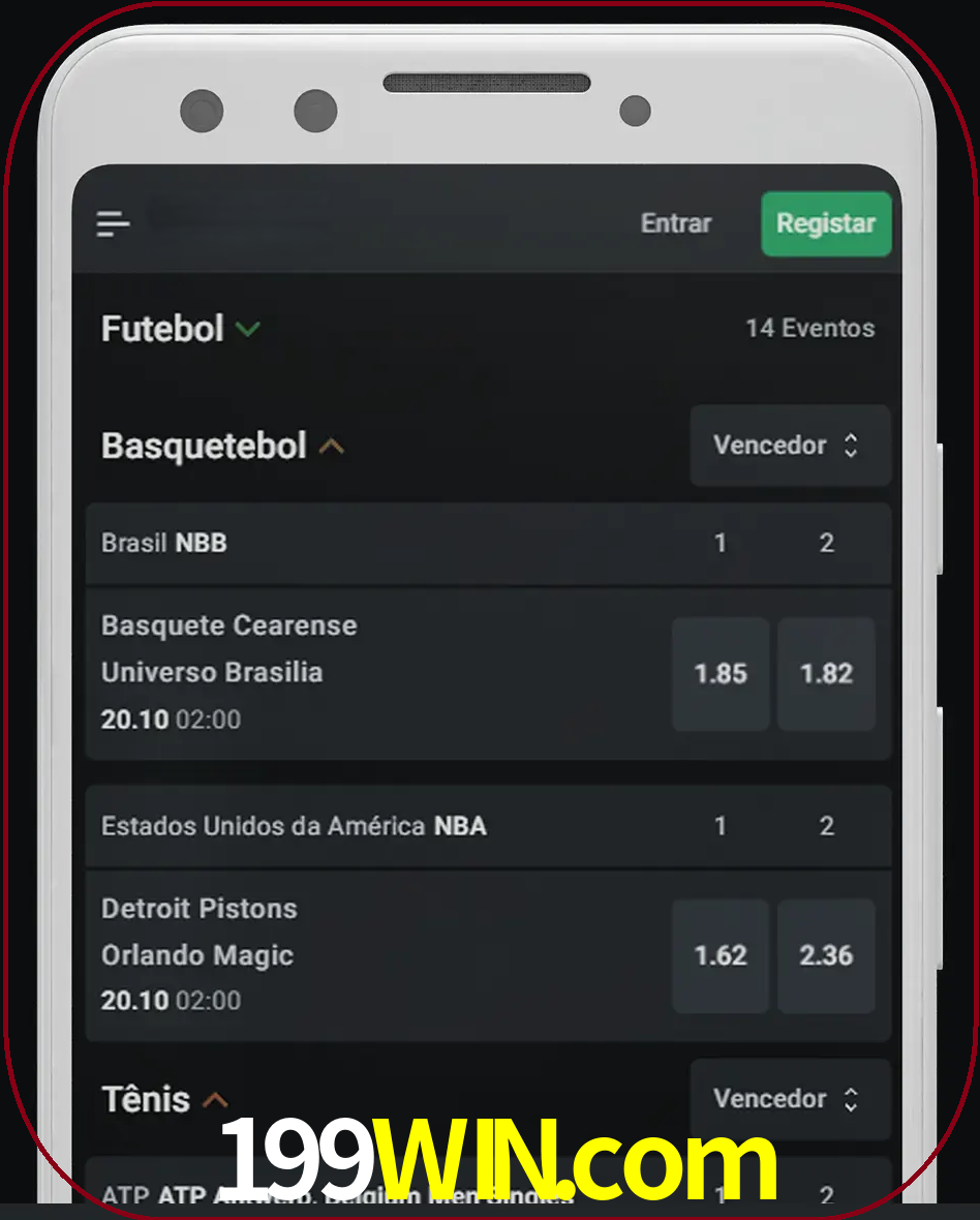 Aposte e assista aos esportes em formato ao vivo.