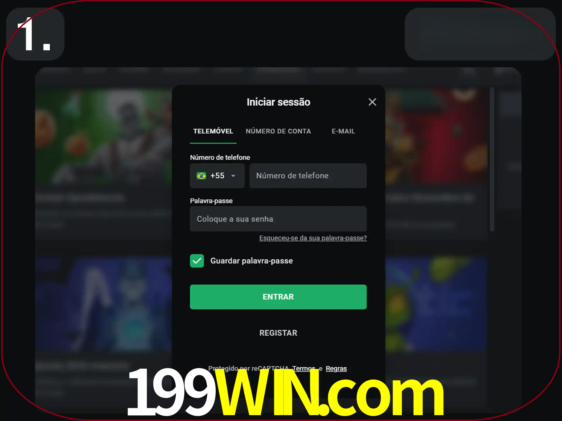 Acesse o site.
