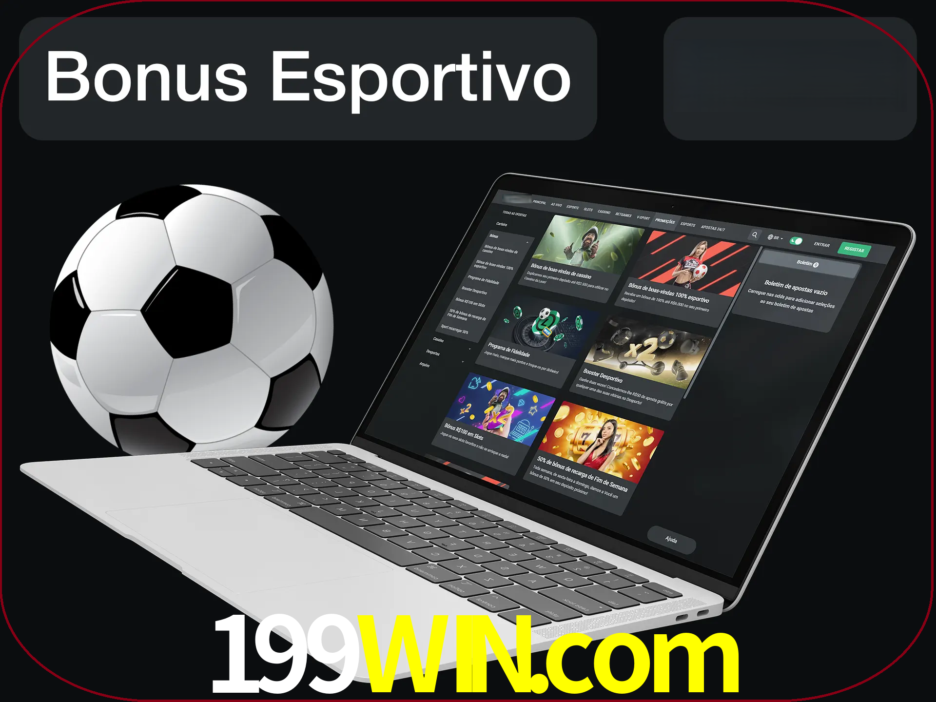 Antes de começar a apostar, use o bônus esportivo.